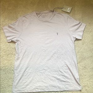 All Saints Purple Short Sleeve Tee
